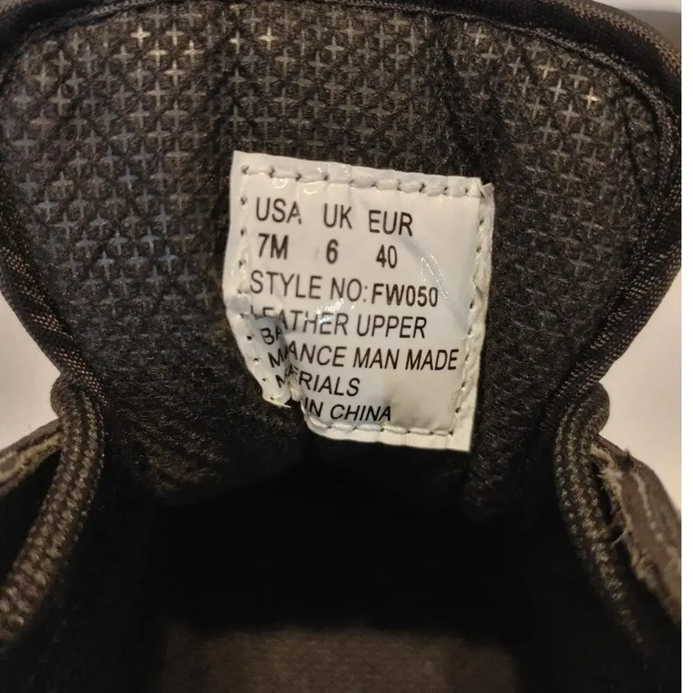 Galls Duty Boot Athletic Oxford Low Top Shoes Leather Black Mens Size US 7M NWT